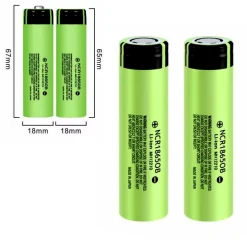 PIN Lithium 18650 3.7V 3400mAh NCR18650B